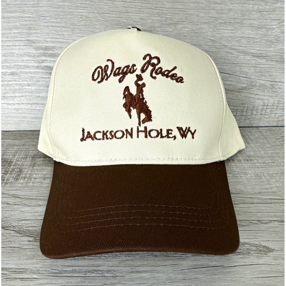 David & Young Wags Rodeo Jackson Hole Wyoming Souvenir Baseball Cap FWCAP511